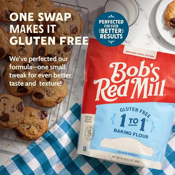 Bob's Red Mill Gluten Free 1 to 1 Baking Flour, 64oz 6