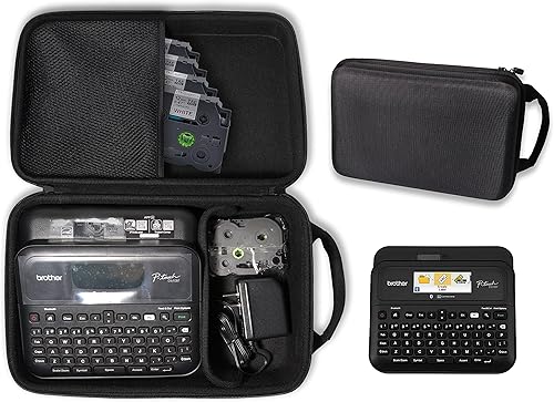 CaseSack Estuche para etiquetadora personalizada para Brother P-Touch PT- D610BT Business Professional Connected Label Maker