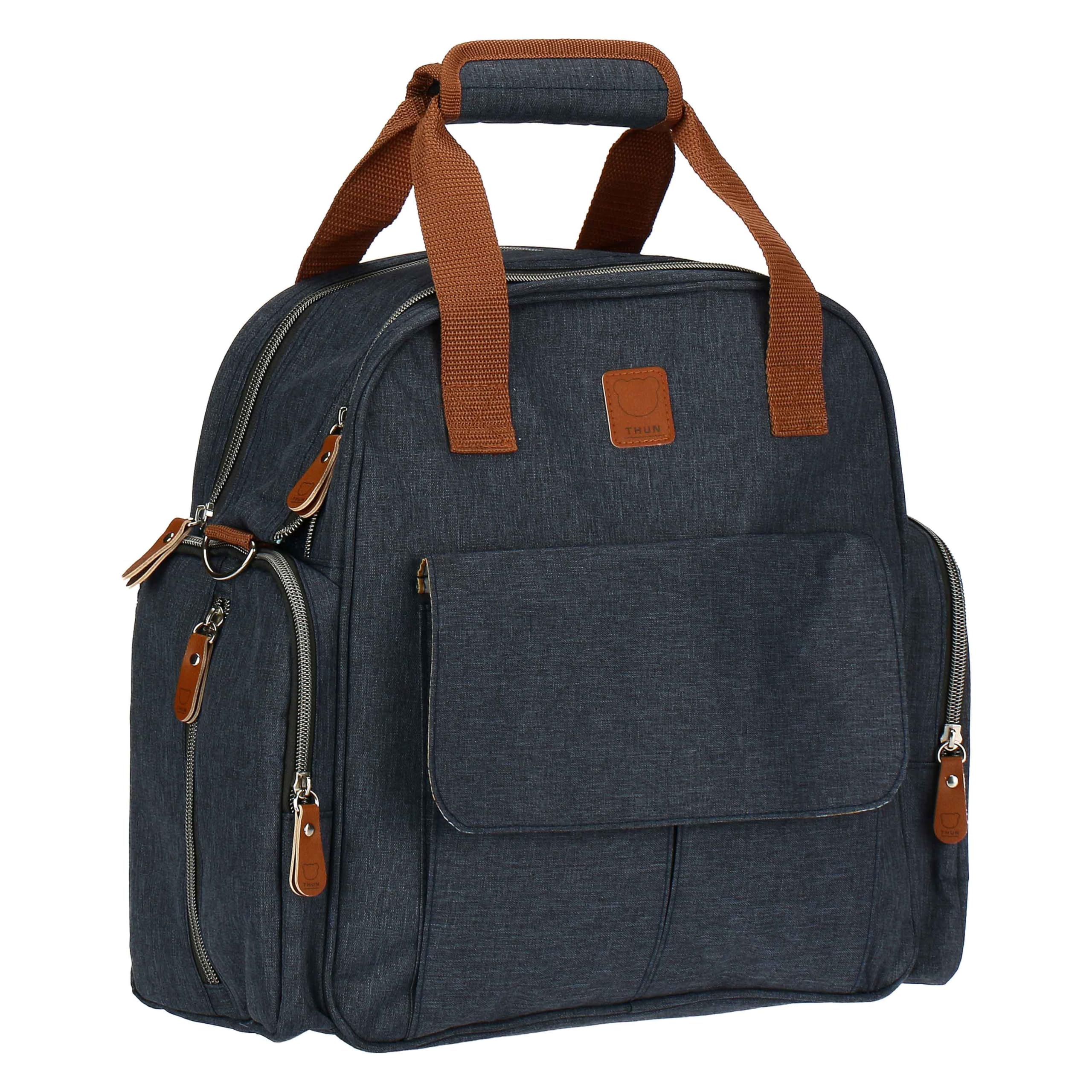THUN - Zaino mamma - 100% poliestere - Collezione Baby Dolce Fattoria - 31.5 x 16 x 34 cm