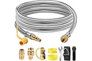 Genuine Propane Hose: Quick Connect with Safety Valve