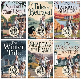 The Coastal Clues Mystery Series Audiobook by Justine Jacobs episode artwork