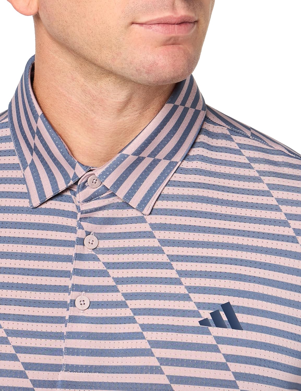 adidas Mens Ultimate365 Mesh Print Polo