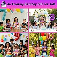 Vista 9 de PURPLE LADYBUG Tiza para el cabello para niñas, tinte lavable, regalos de Pascua para niños de 8-12, 6-8, regalo de cumpleaños para niñas de 6, 7