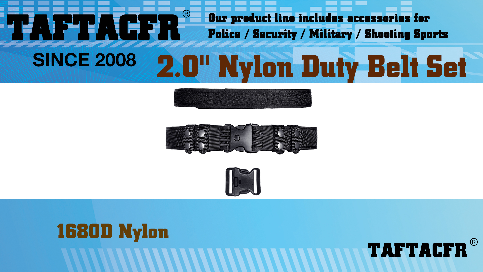 Amazon.com : TAFTACFR Duty Belt for Law Enforcement Utility
