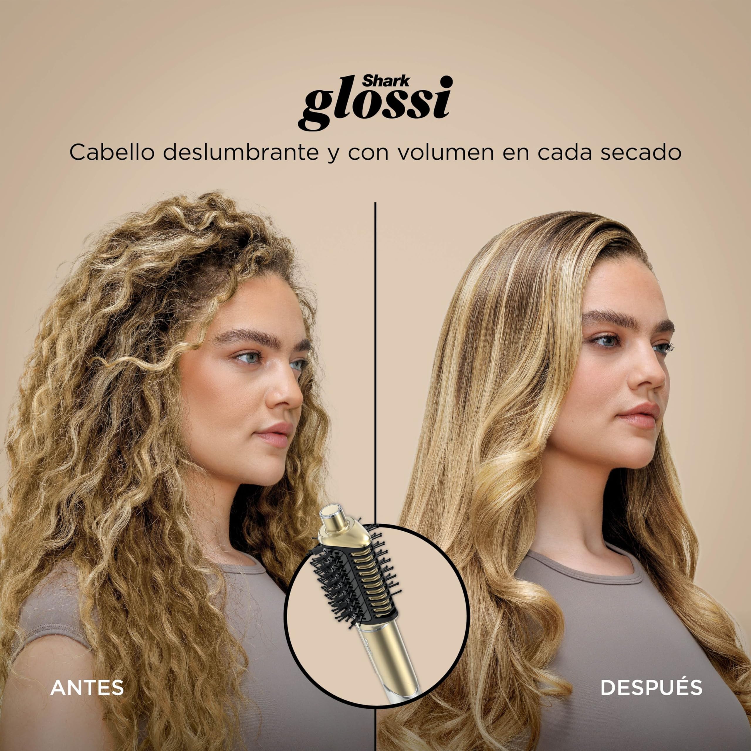Shark Glam Multi-Styler Rizador Ondas Rizos Automático Difusor Concentrador Turbo Cepillo Aire Plancha