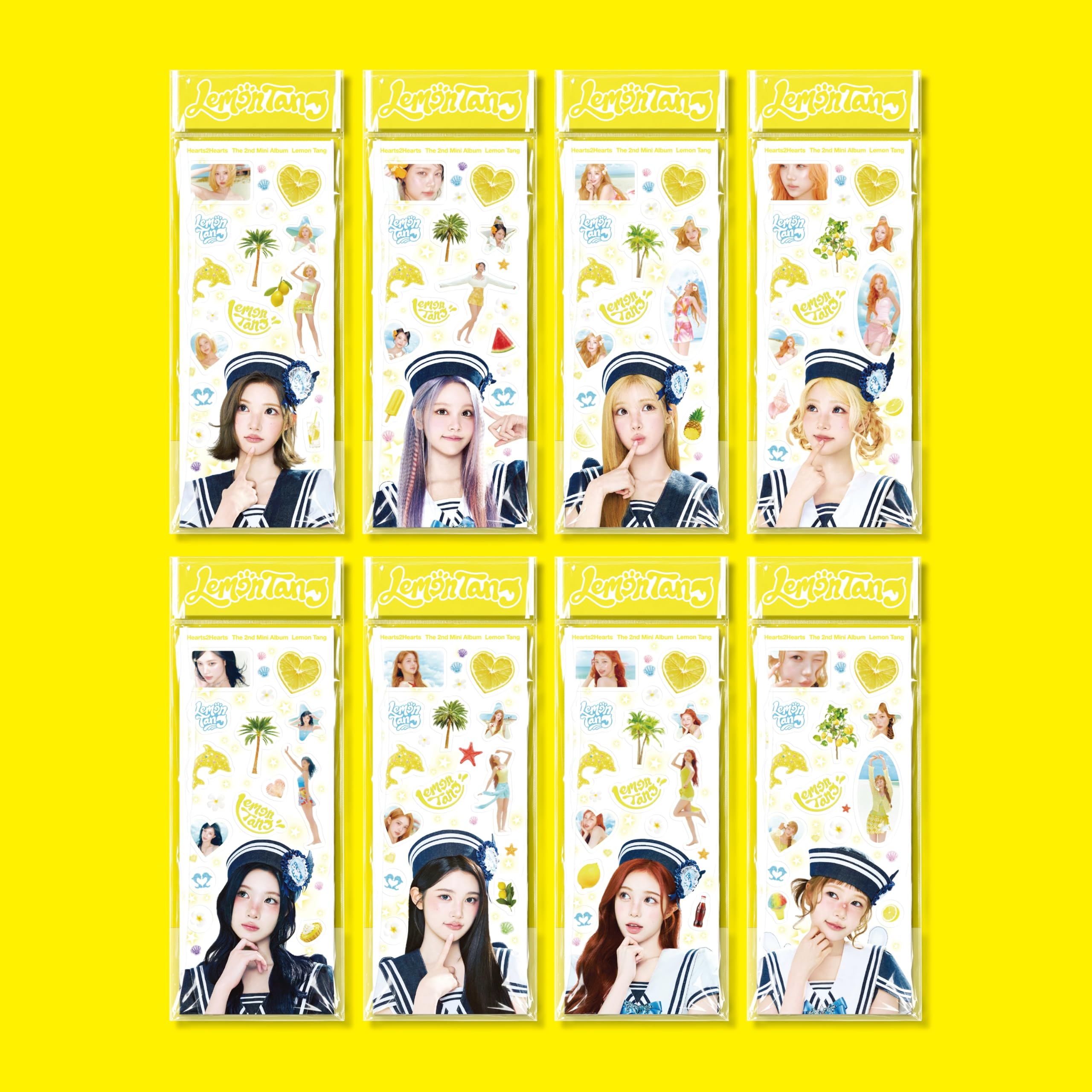 Amazon.co.jp: Hearts2Hearts 2nd Mini Album [Lemon Tang] (Sticker
