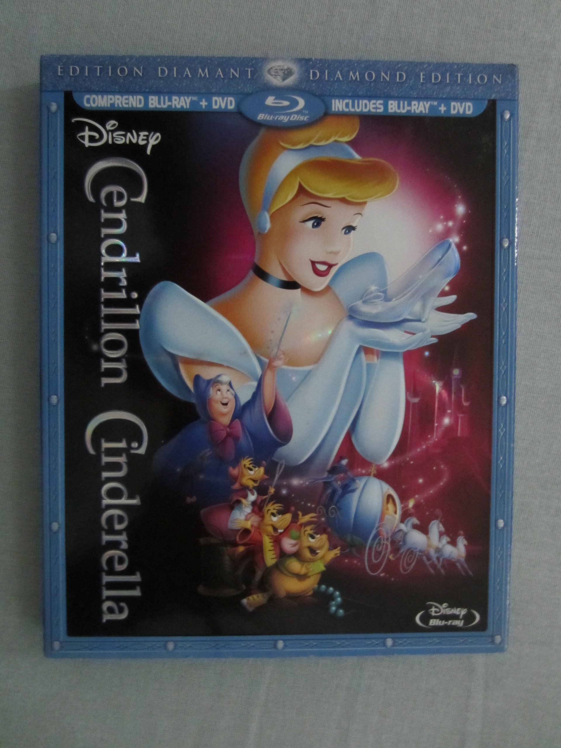 Cendrillon: Édition Diamant / Cinderella: Diamond Edition (Bilingual Blu-ray Combo Pack) [Blu-ray + DVD] [Blu-ray]