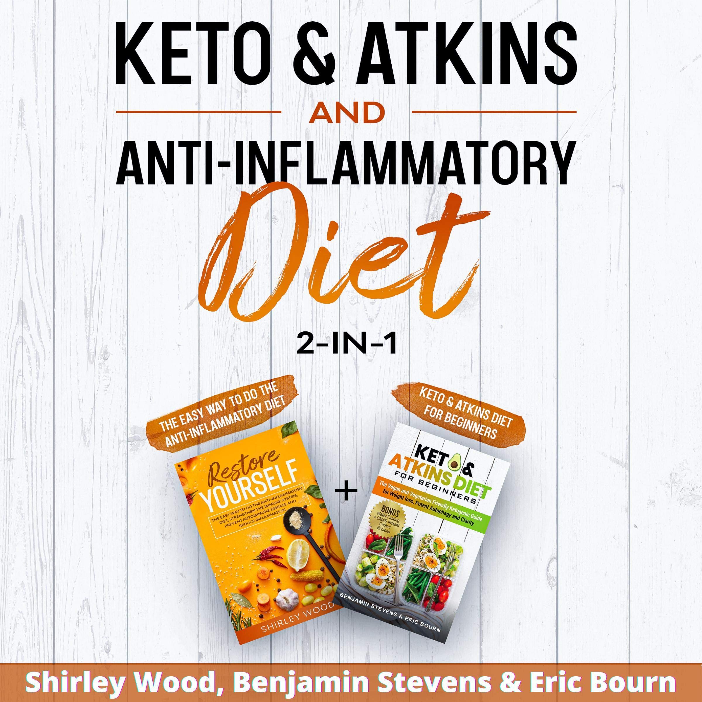 Keto & Atkins and Anti-Inflammatory Diet 2-in-1 Bundle