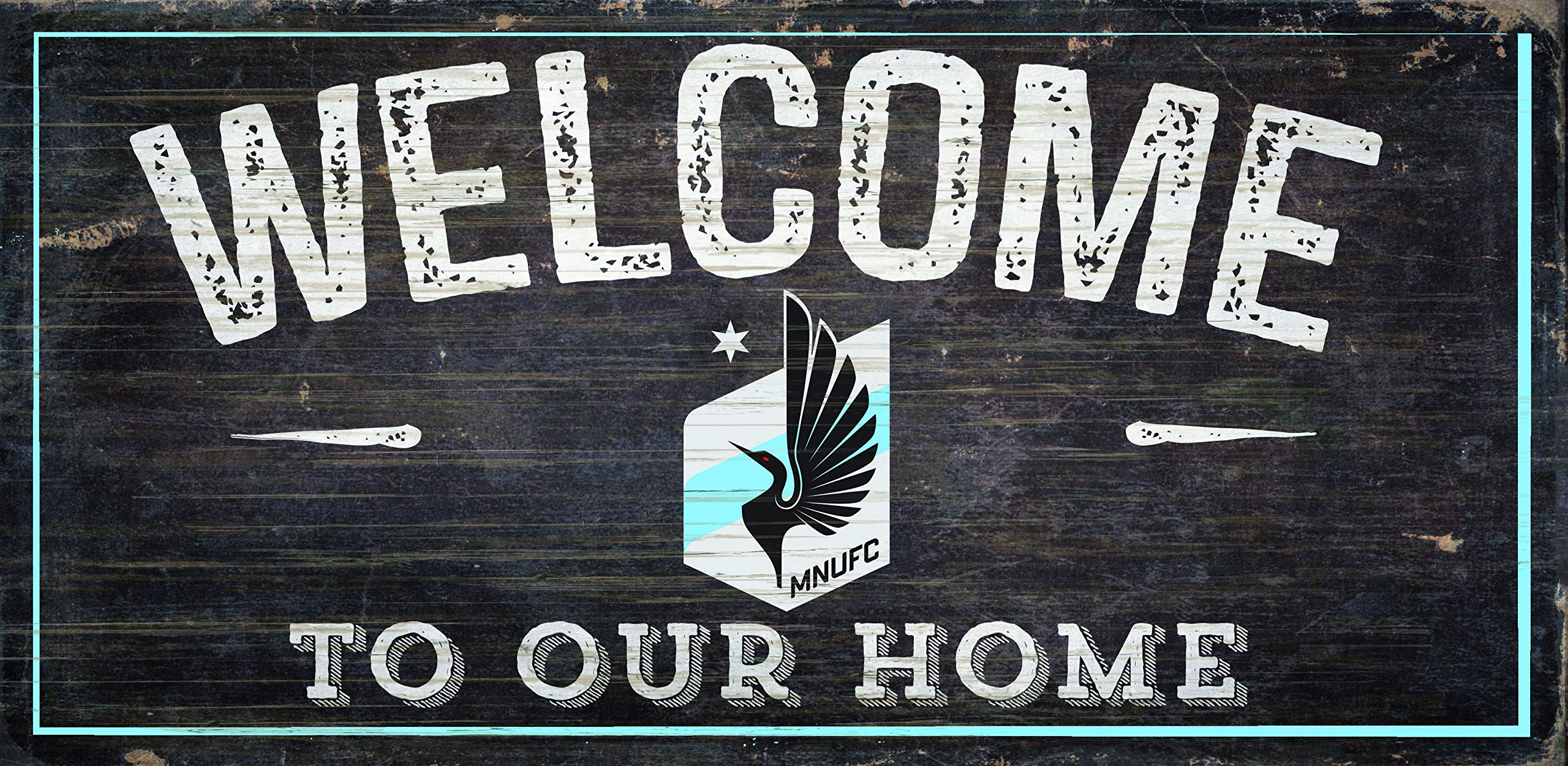 Fan Creations MLS Minnesota United Unisex Minnesota United Welcome Sign, Team Color, One Size