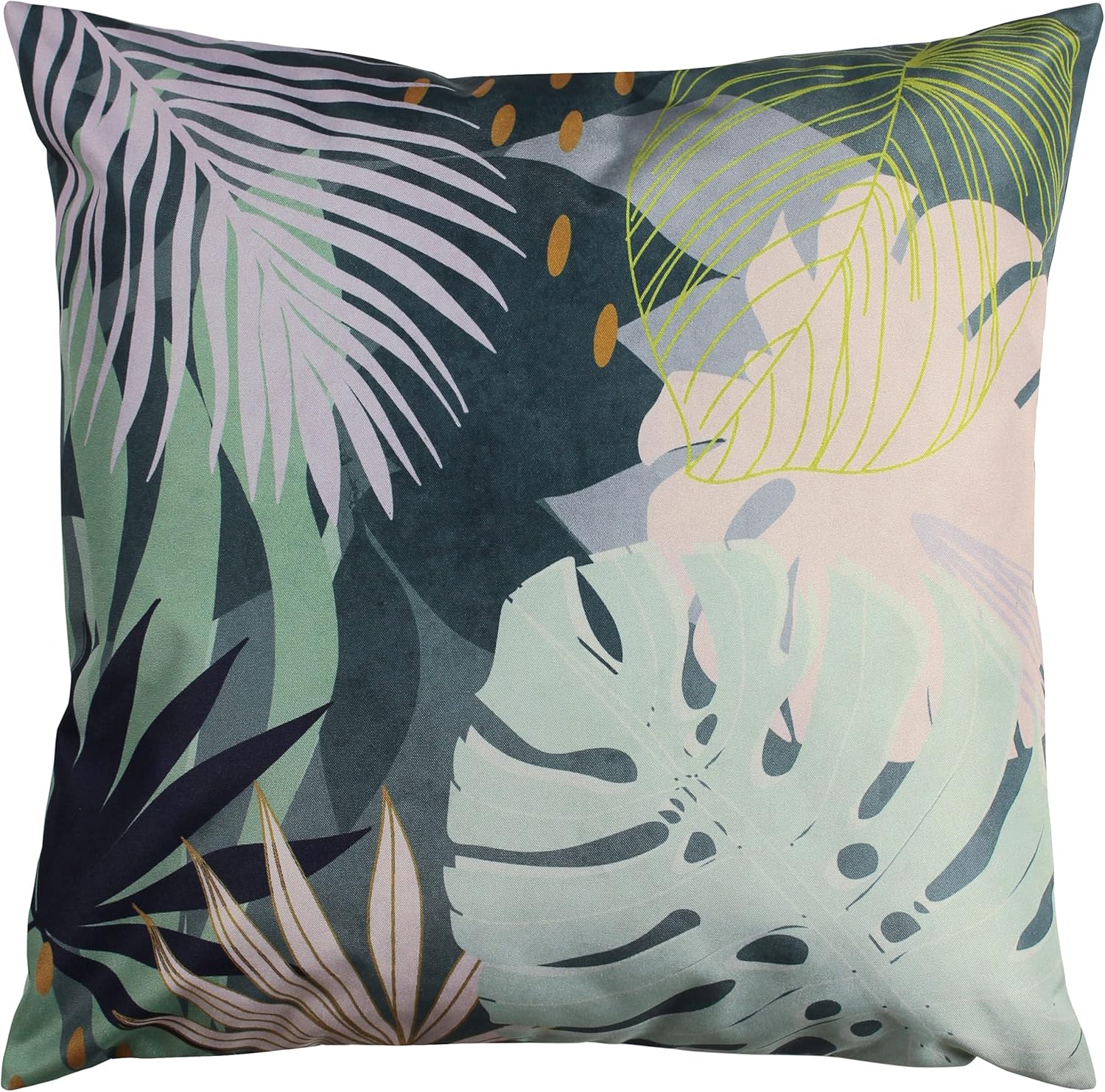 furn. Leaf Outdoor Cushion Cover (One Size) (Teal)