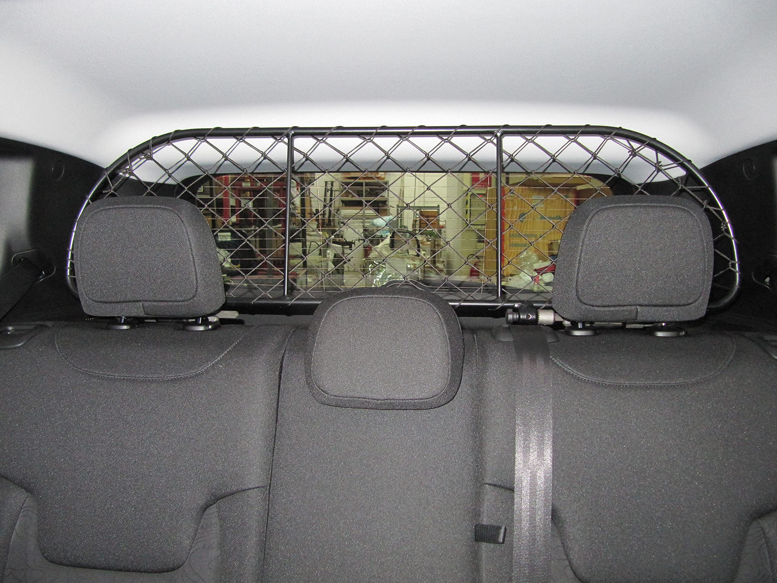 ERGOTECH Rejilla Separador protección para Jeep Renegade, RDA65-M, para Perros y Maletas. Segura, Confortable para tu Perro, Garantizada!