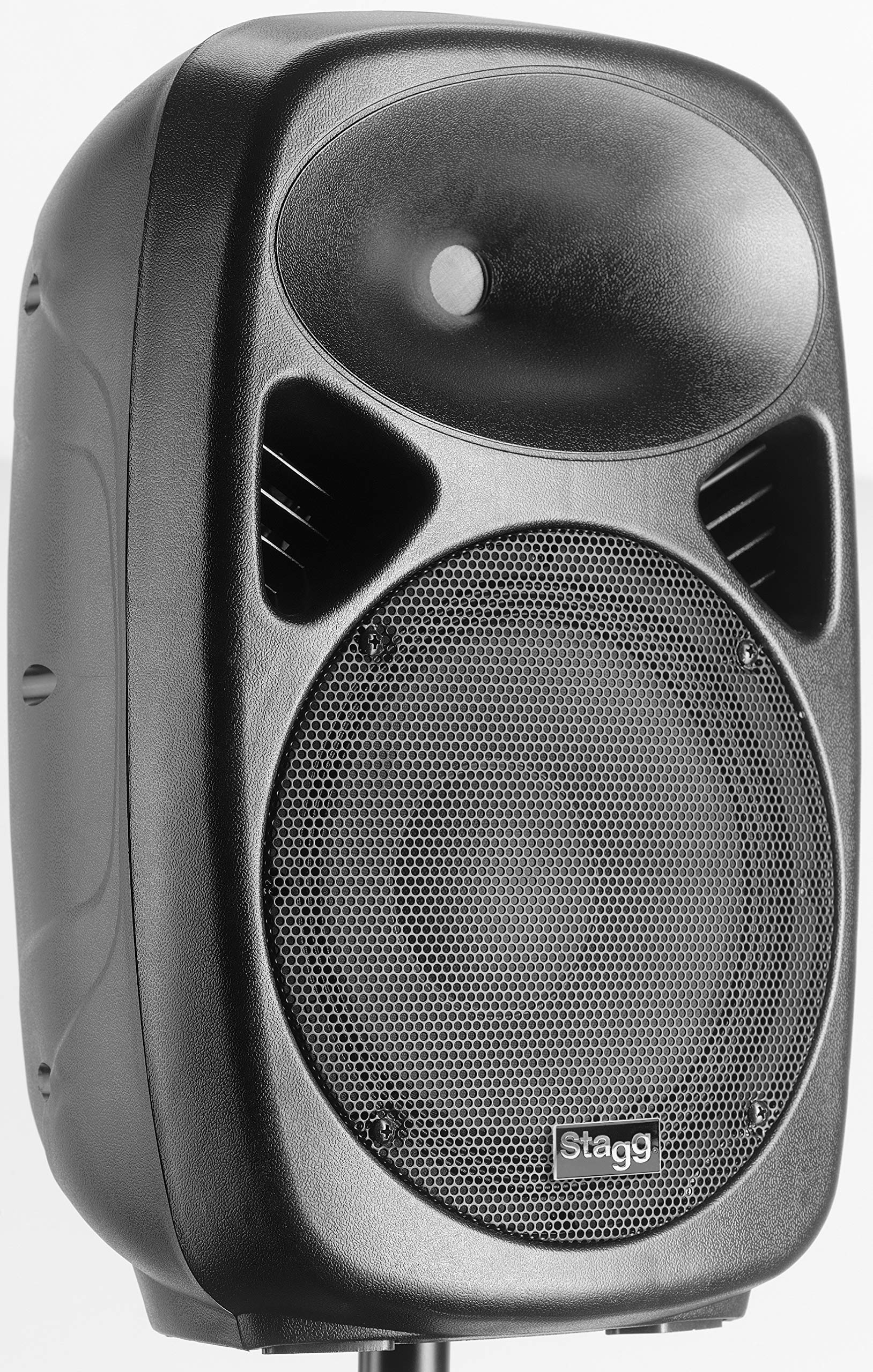 Stagg KMS10-0 - Enceinte active 2 voies de classe A/B, 10'', analogique, Bluetooth, 100 watts
