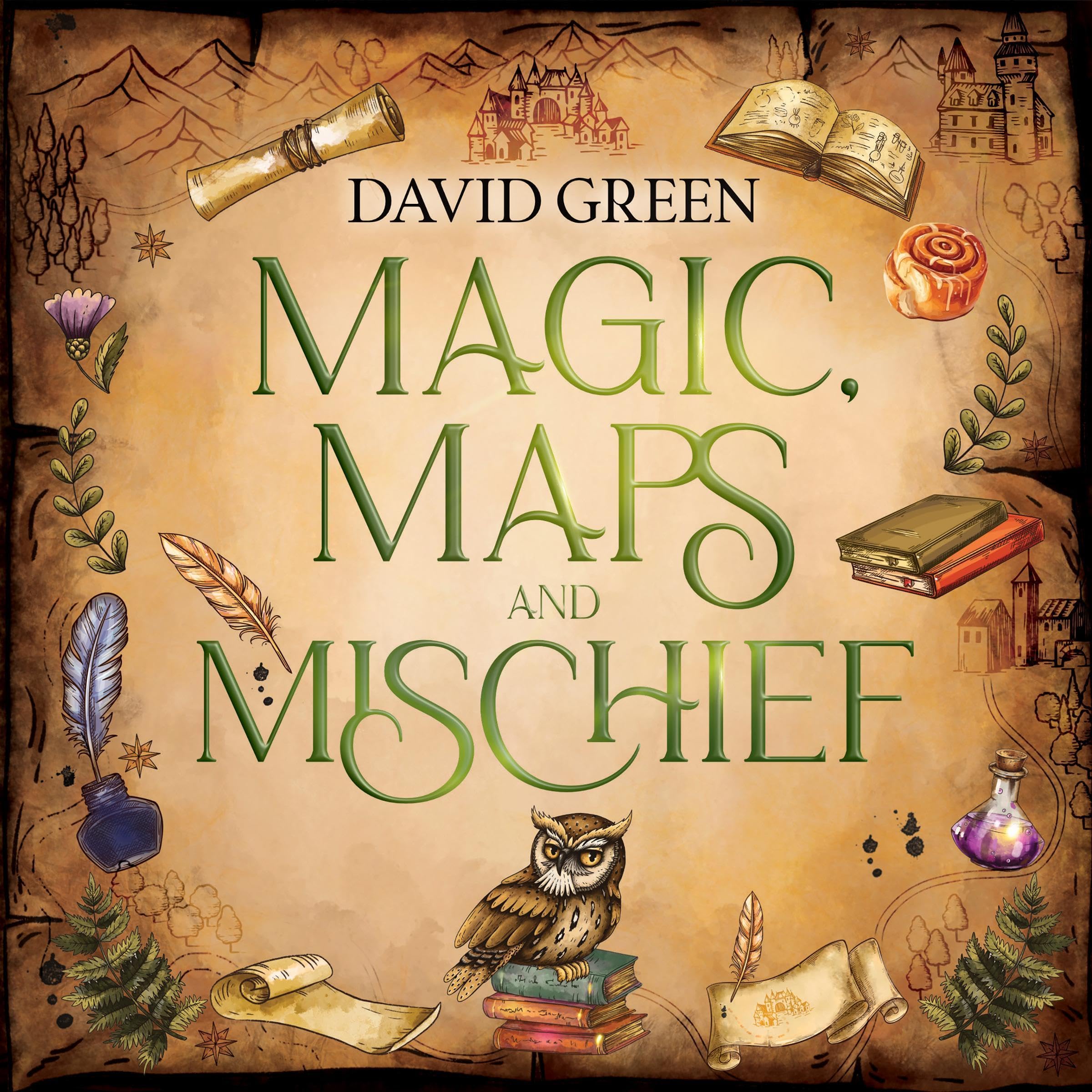 Cover art for Magic, Maps, and Mischief