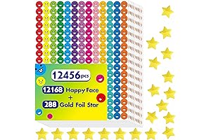 Happy Face Star Behavior Stickers Motivation Mega Bundle