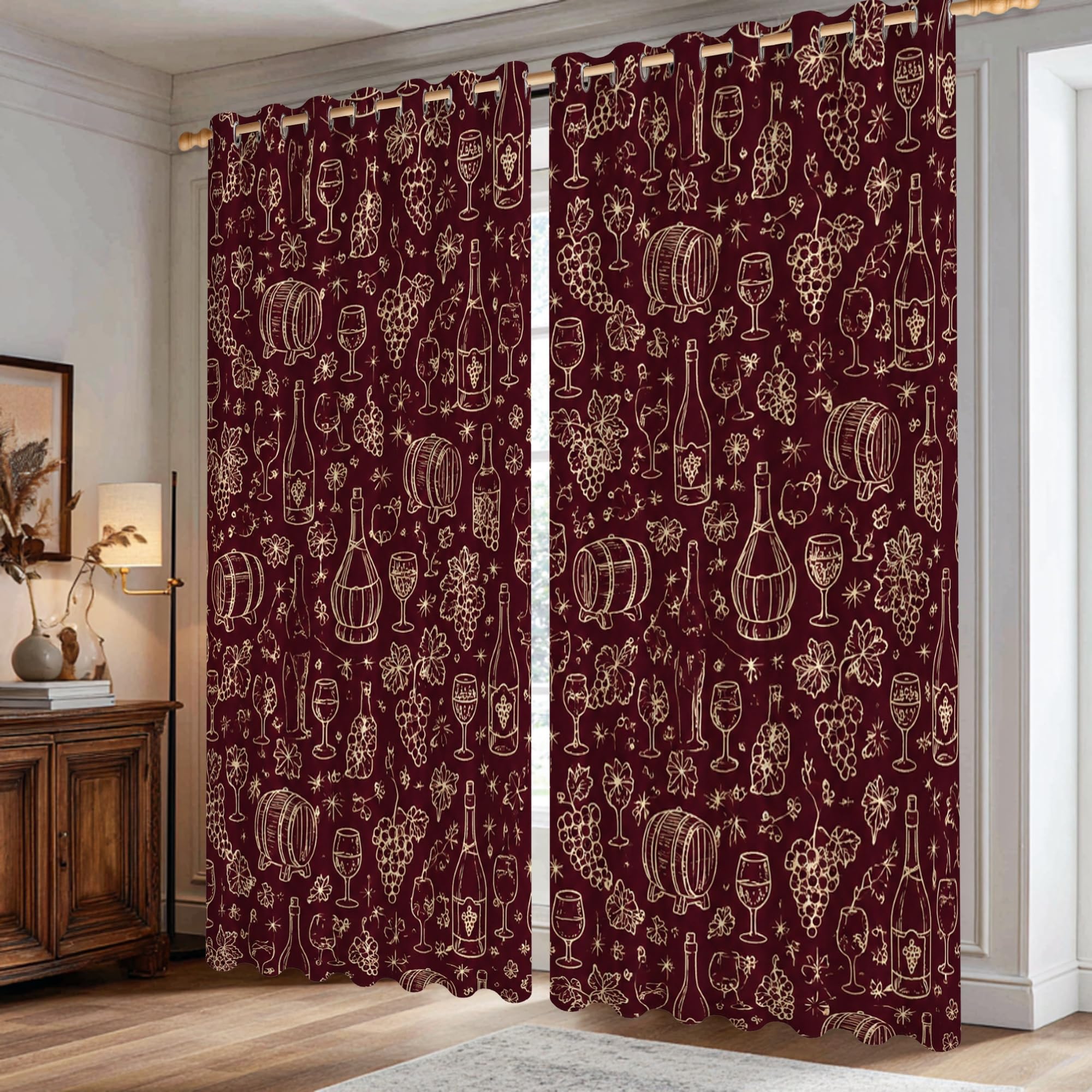 Rideaux occultants automne pour créer un cocon thermique en chambre