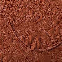 Vista 9 de HoneiLife Juego de colcha de tamaño Queen de 3 piezas y de microfibra, ligera, cubrecamas reversibles, funda de cama retro, juego de ropa de cama