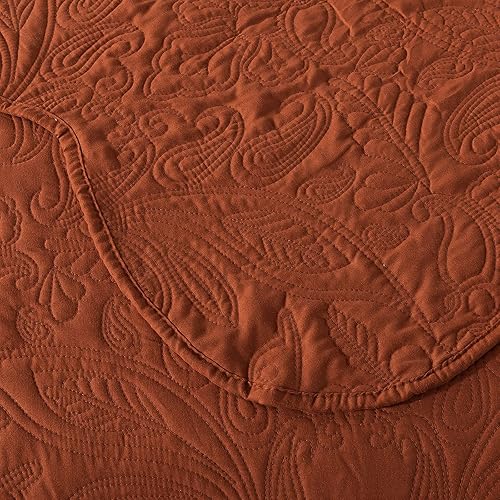 Miniatura 9 de HoneiLife Juego de colcha de tamaño Queen de 3 piezas y de microfibra, ligera, cubrecamas reversibles, funda de cama retro, juego de ropa de cama