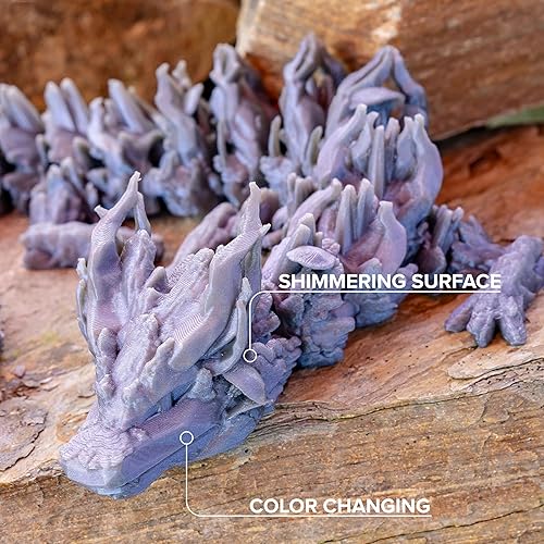 Miniatura 4 de Polymaker Filamento de impresora 3D de ácido poliláctico (PLA) de 0.069 in, color diferente por luz, líneas de capa apenas visibles - Starlight