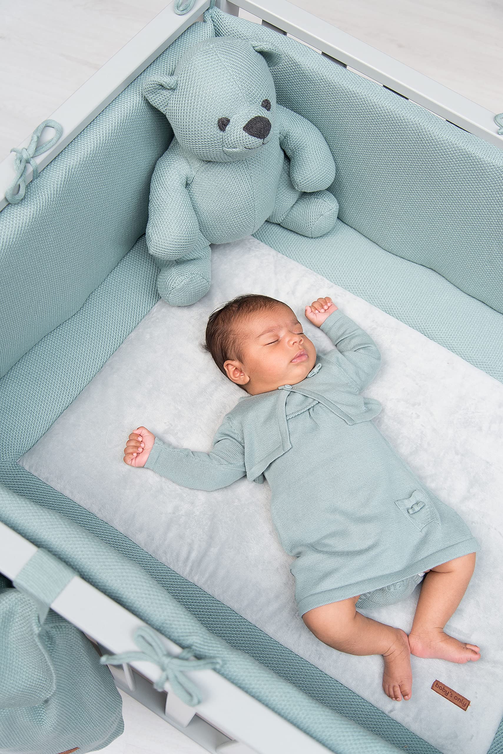 Baby's Only - Mata do kojca Classic - Silver-Grey - 80x100 cm