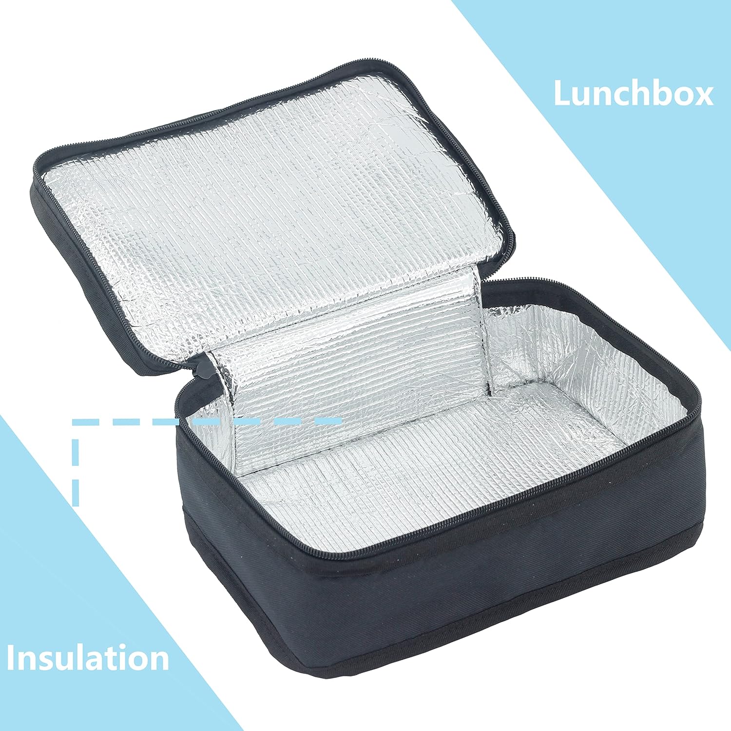 Insulated Lunchbox with a Large Capacity