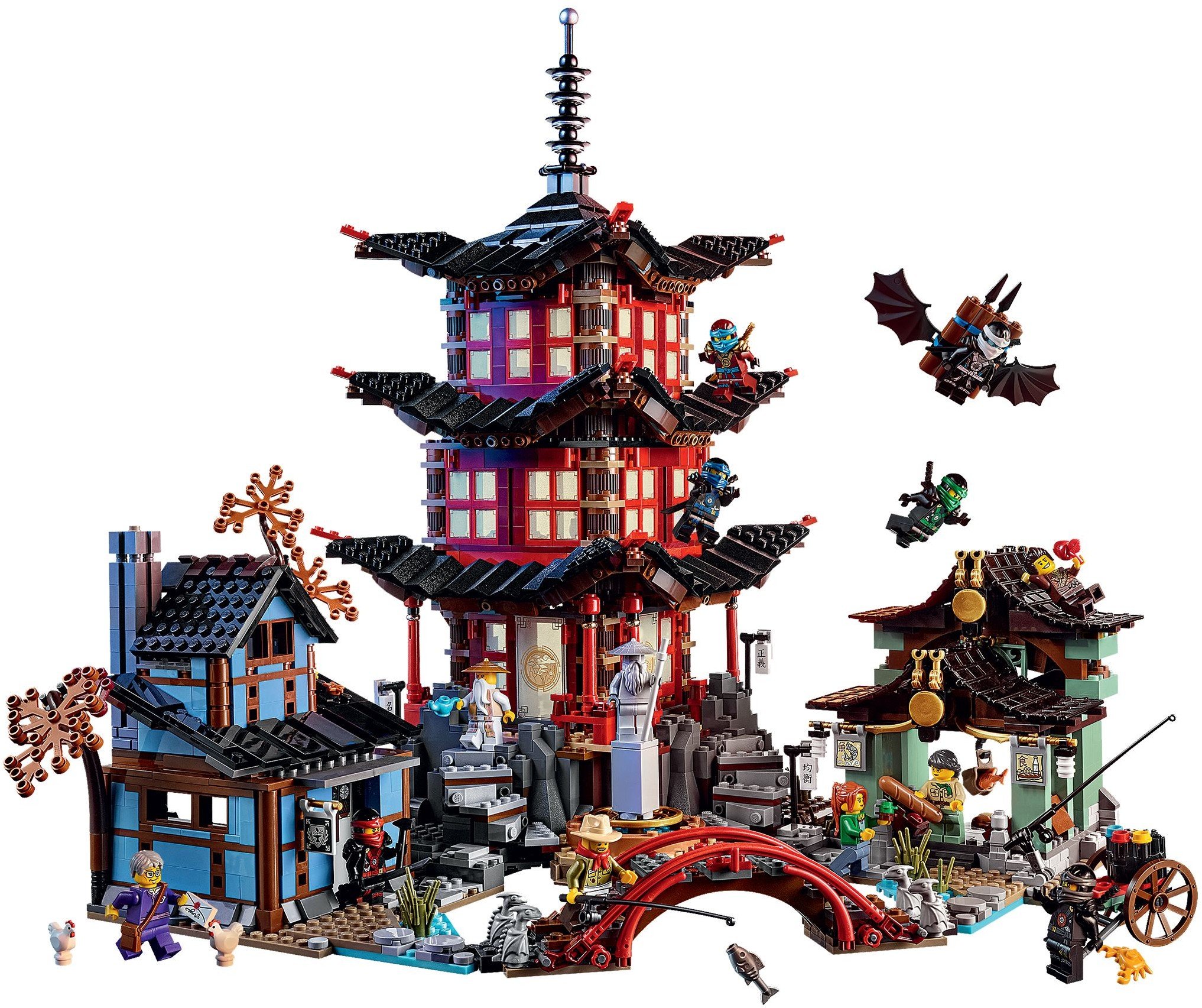 Amazon.co.jp: レゴ ニンジャゴー 70751 旋風の神殿 : おもちゃ