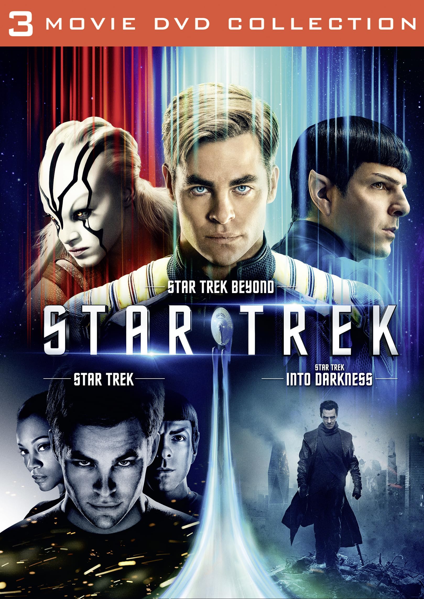 Star Trek, Star Trek Into Darkness & Star Trek Beyond [DVD] [2016]