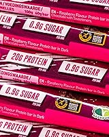 Vista 6 de Barra de Proteína Alta Grenade - Chocolate Oscuro Frambuesa, 12 x 60 g