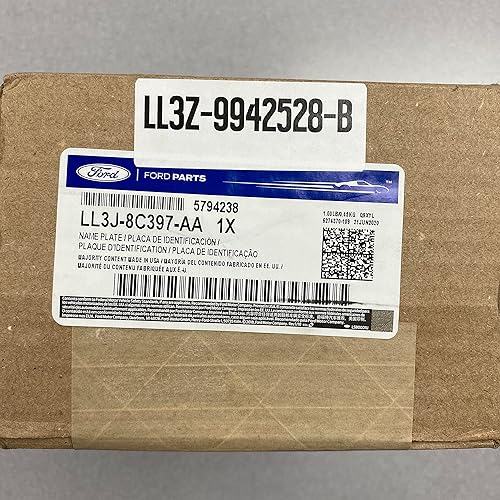 Miniatura 7 de Insignias ovaladas para parrilla y portón trasero Ford F-150 negro ahumado 18-20 sin cámara frontal