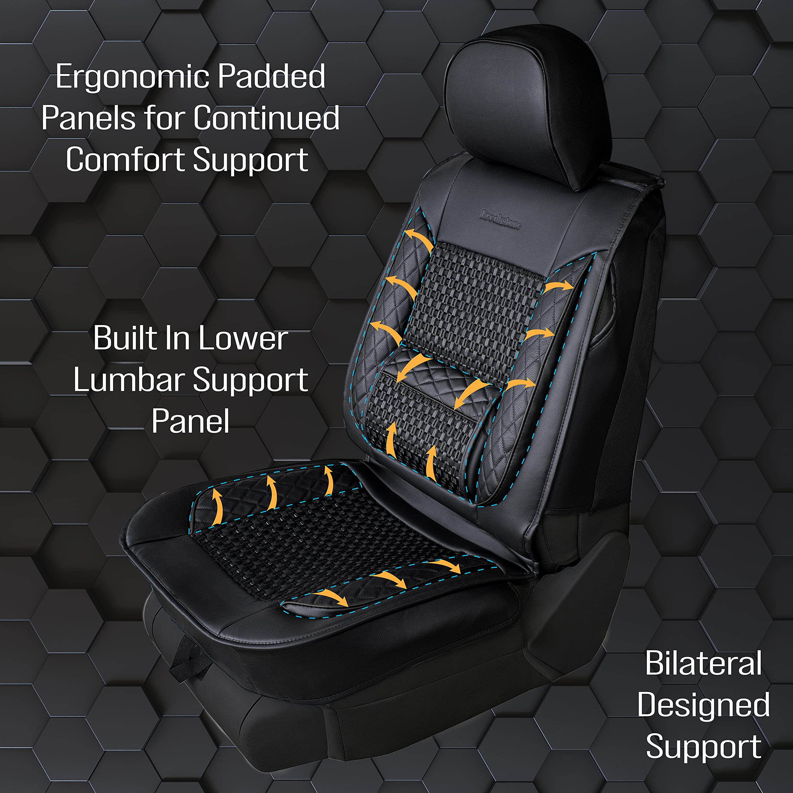 Principal 152+ imagen brookstone automotive seat cover set In