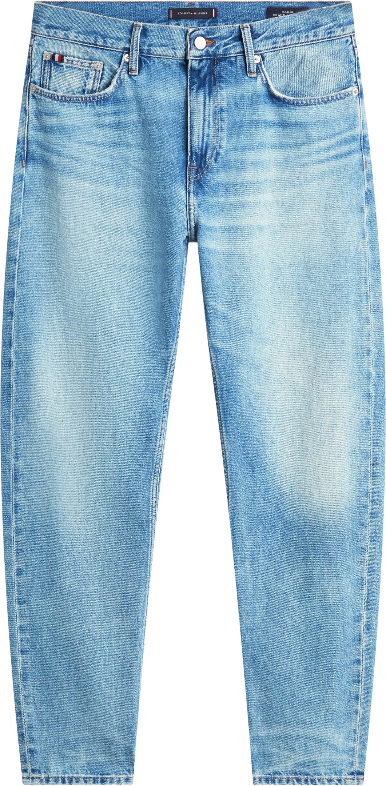 Tommy Hilfiger Herren Zugeschnitten Regular Tapered Harlem Taj Blue Mw0mw42326