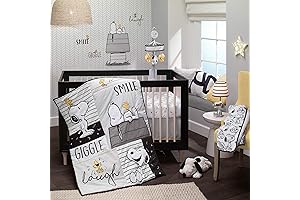 Lambs & Ivy Classic Snoopy Crib Sheets
