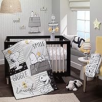Vista 19 de Lambs & Ivy Goodnight Moon - Juego de ropa de cama celestial para cuna de bebé, 3 piezas