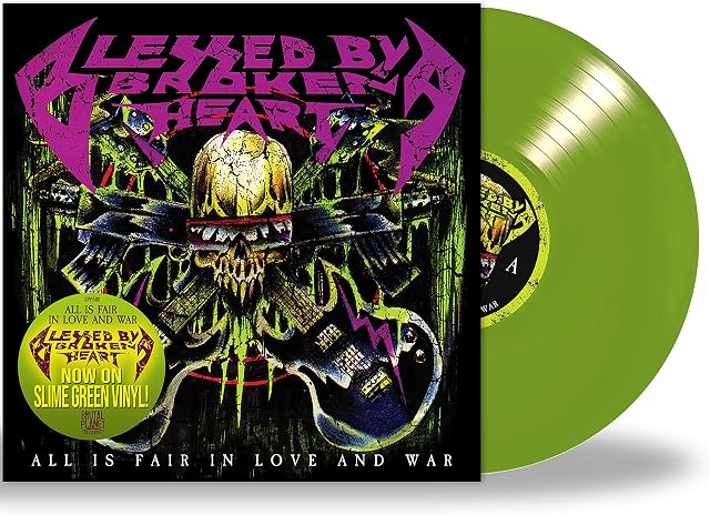 All Is Fair In Love And War (Vinil Verde, Edição Limitada) por Blessed by a Broken Heart, capa do álbum