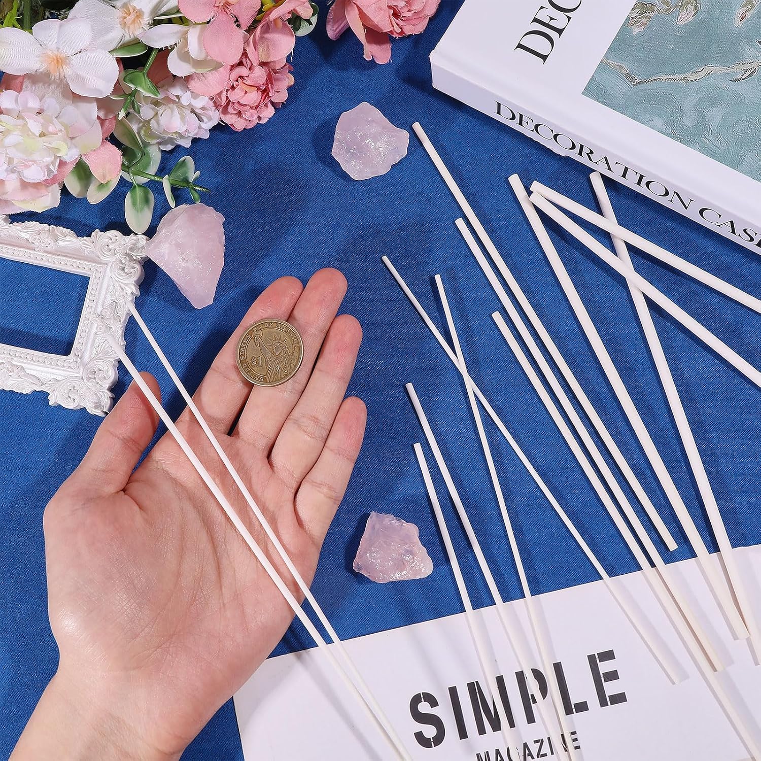 beinkmake 12Pcs Reusable Hanging Burning Rods Length 7.87inch Pendant Sculpture Burn Sticks Pottery Kiln Hanging Rods Ceramic Firing Accessories for Clay Pottery Crafts
