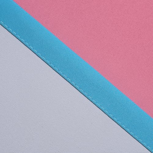 Miniatura 5 de COSVIYA Cortinas degradadas para oscurecer la habitación de 84 pulgadas de largo para sala de estar, bloqueo de luz, verde azulado a morado, 2 tonos