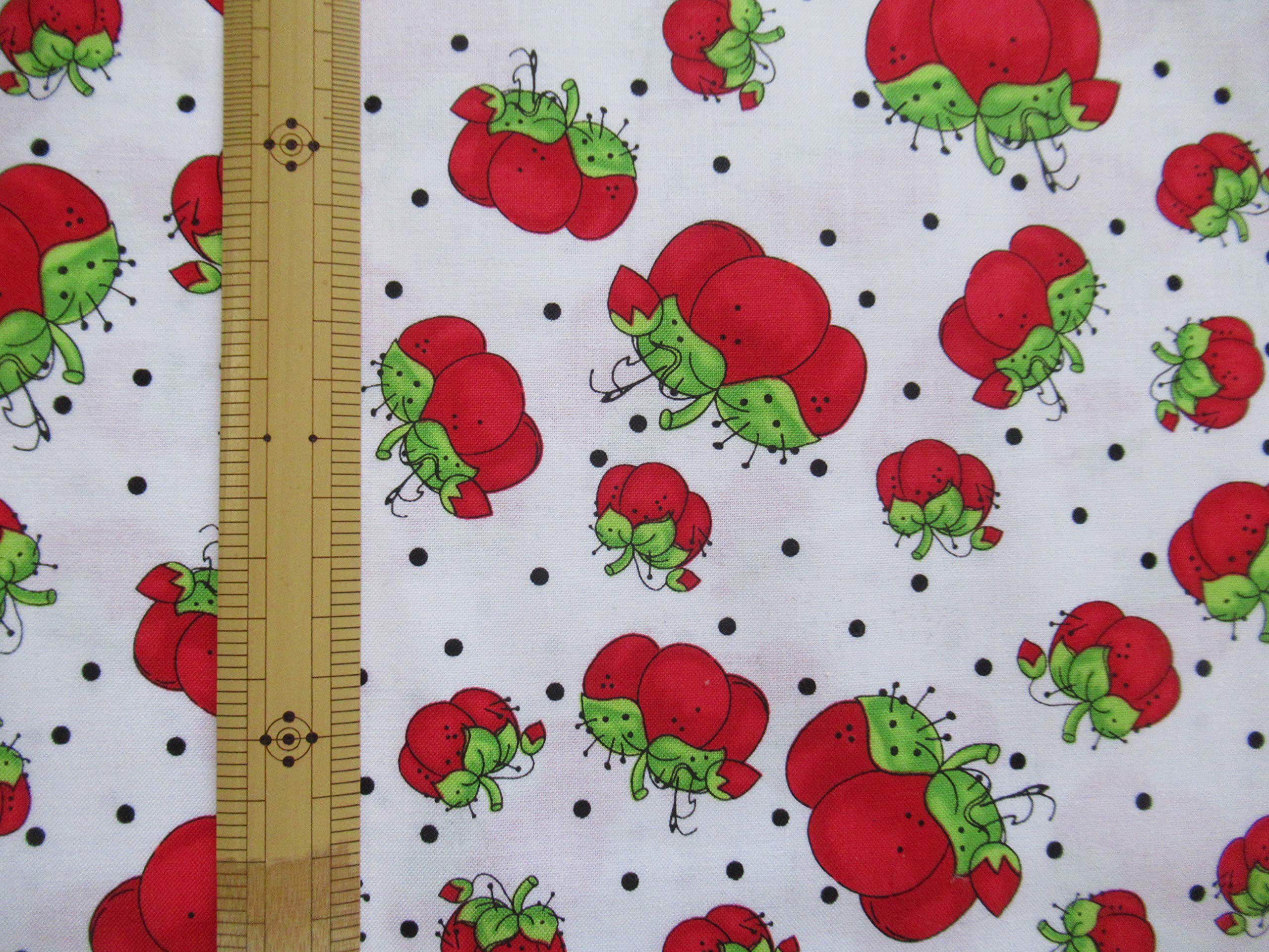 Amazon | Loralie designs Sew Curious Pin Dots 45cmx54cm