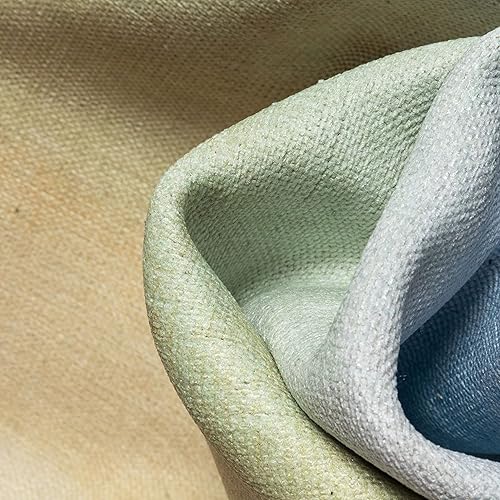 Miniatura 5 de Well Woven Kids Rugs Sunrise - Alfombra multicolor de 3 pies 3 pulgadas x 5 pies, diseño moderno y lavable a máquina