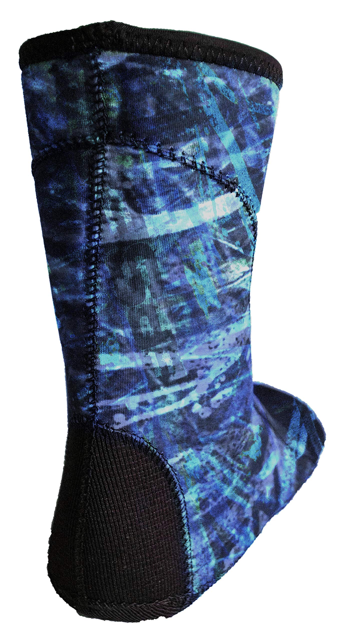 Epsealon Fusion PowerTex Socks/Dive Booties, 3mm Spearfishing Freediving Diving Socks for Men or Women (Blue Fusion, Small)