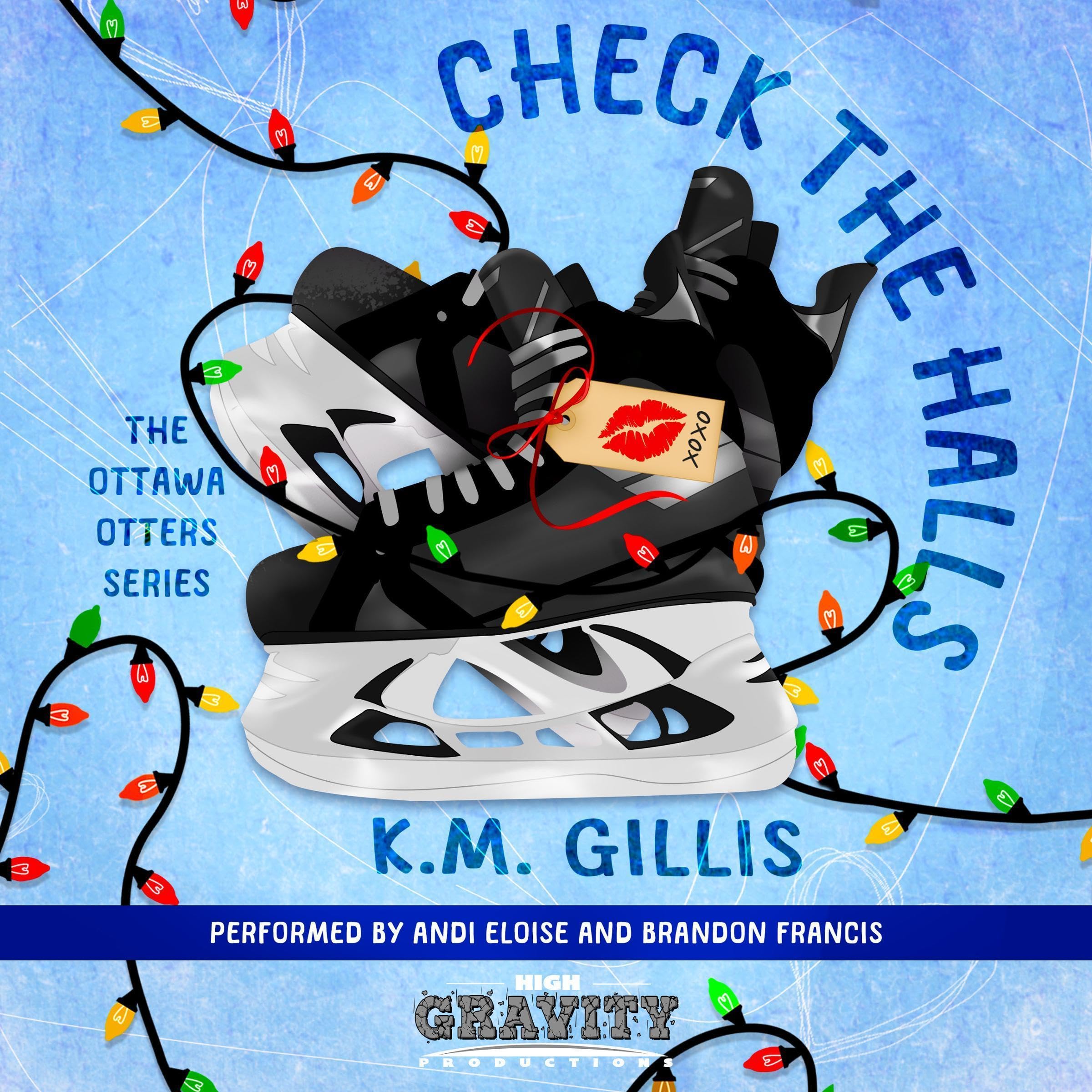 Cover art for Check The Halls: A Second Chance Hockey Holiday Romance