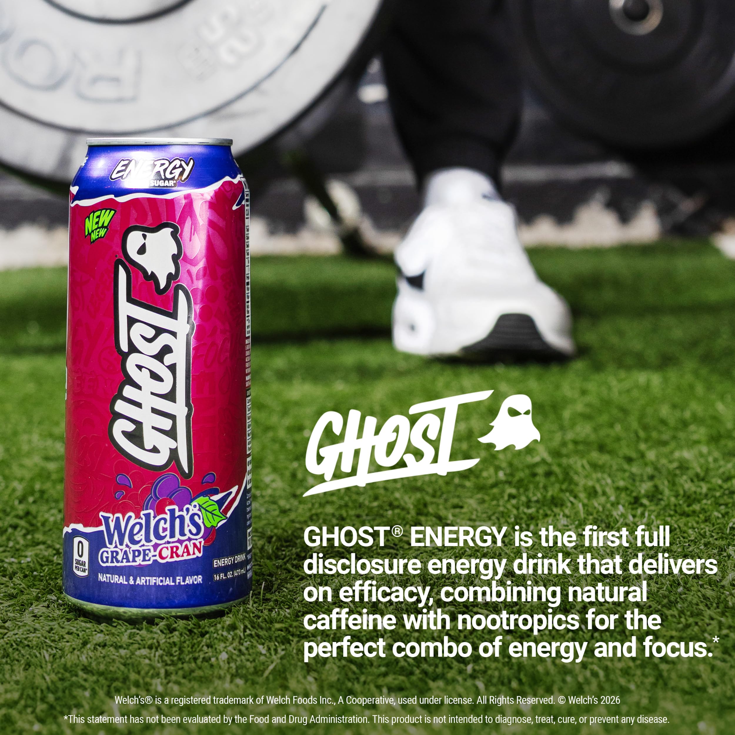 ghost l carnitine Amazon.com : GHOST Energy Drink - 12-Pack, Welch's Grape-Cran, 16oz Cans -  Energy & Focus & No Artificial Colors - 200mg of Natural Caffeine, L- Carnitine & Taurine
