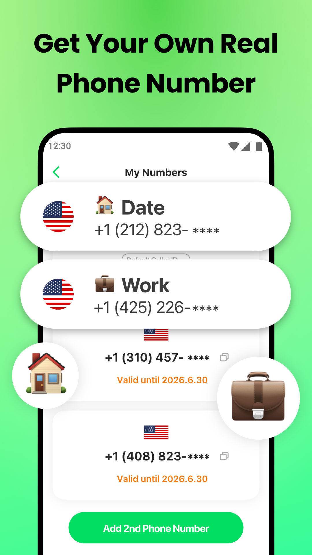 2nd Phone: SMS, Call, Verify - App on Amazon Appstore