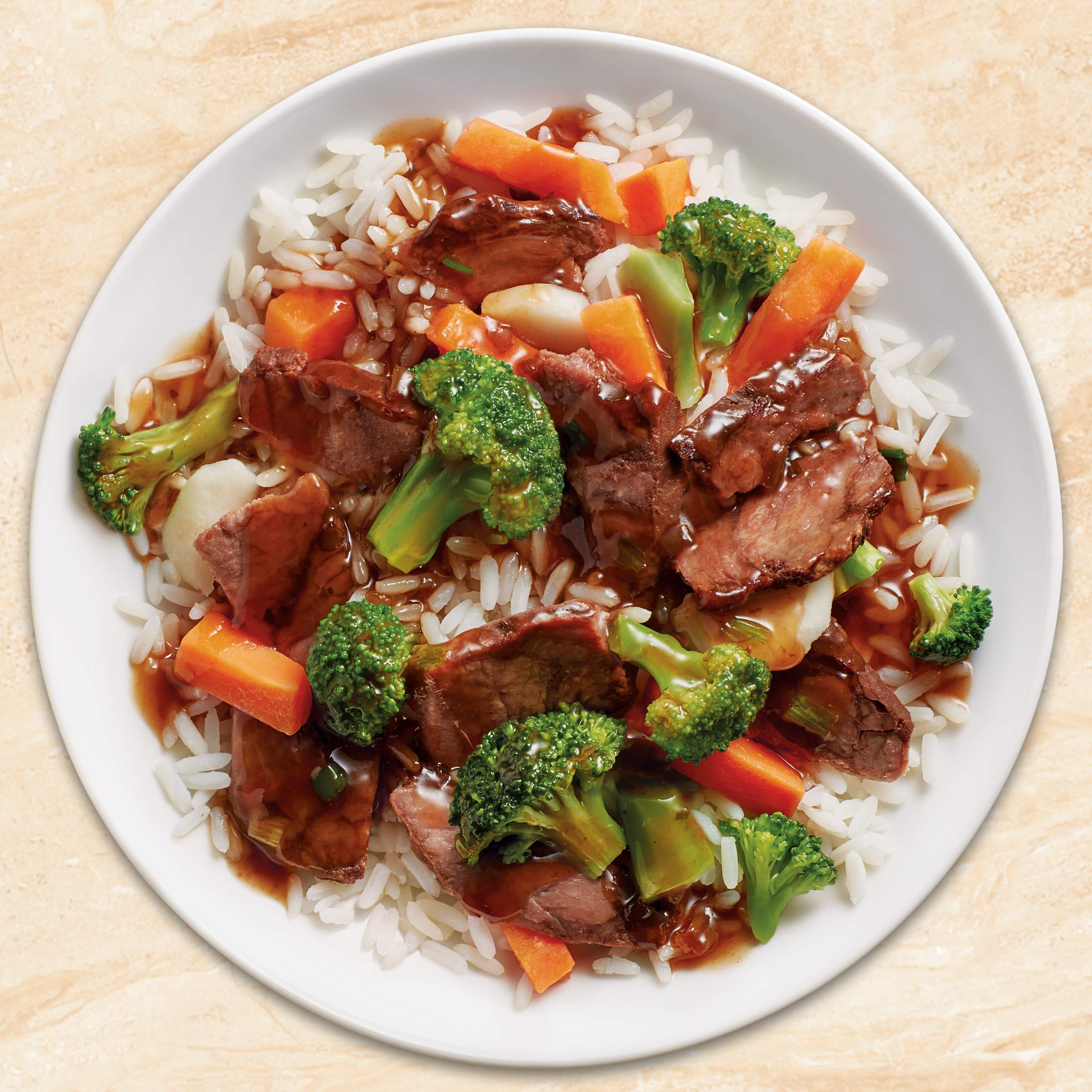 Healthy Choice Cafe Steamers Beef Teriyaki Convenient Microwave Meal Made With No Preservatives Frozen Meal 9 5 OZ — view 6