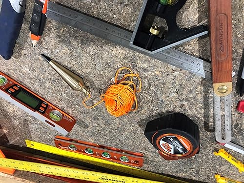 Miniatura 26 de Swanson Tool Co PB016B - Plumb Bob de 16 onzas (latón), se envía con puntas de repuesto y cuerda