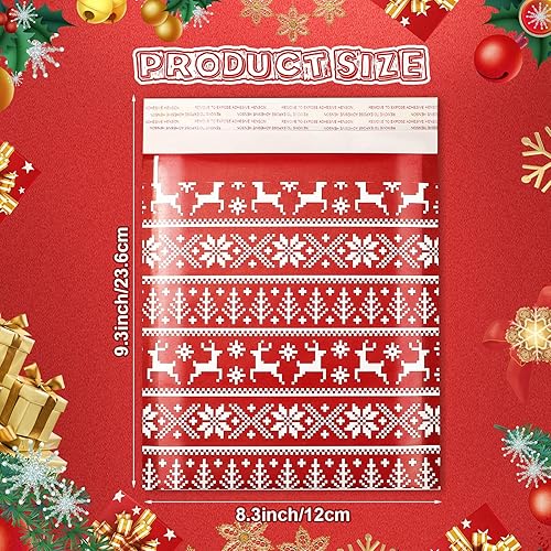 Miniatura 3 de Censen 25 sobres de burbujas de polietileno de Halloween de 8.3 x 9.3 pulgadas, sobres de Halloween, bolsas de envío, sobres resellables, sobres