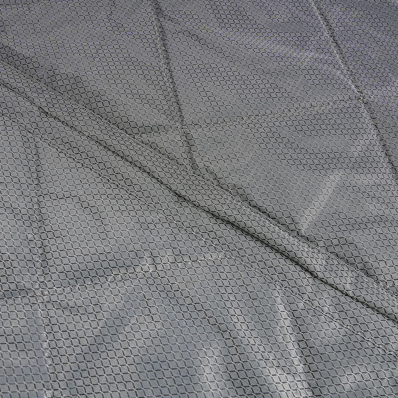 Rideau de porte isolant, 210 x 100 cm, rideau de porte, magnétique, avec crochets, gris insonorisant, intimité, rideau de porte