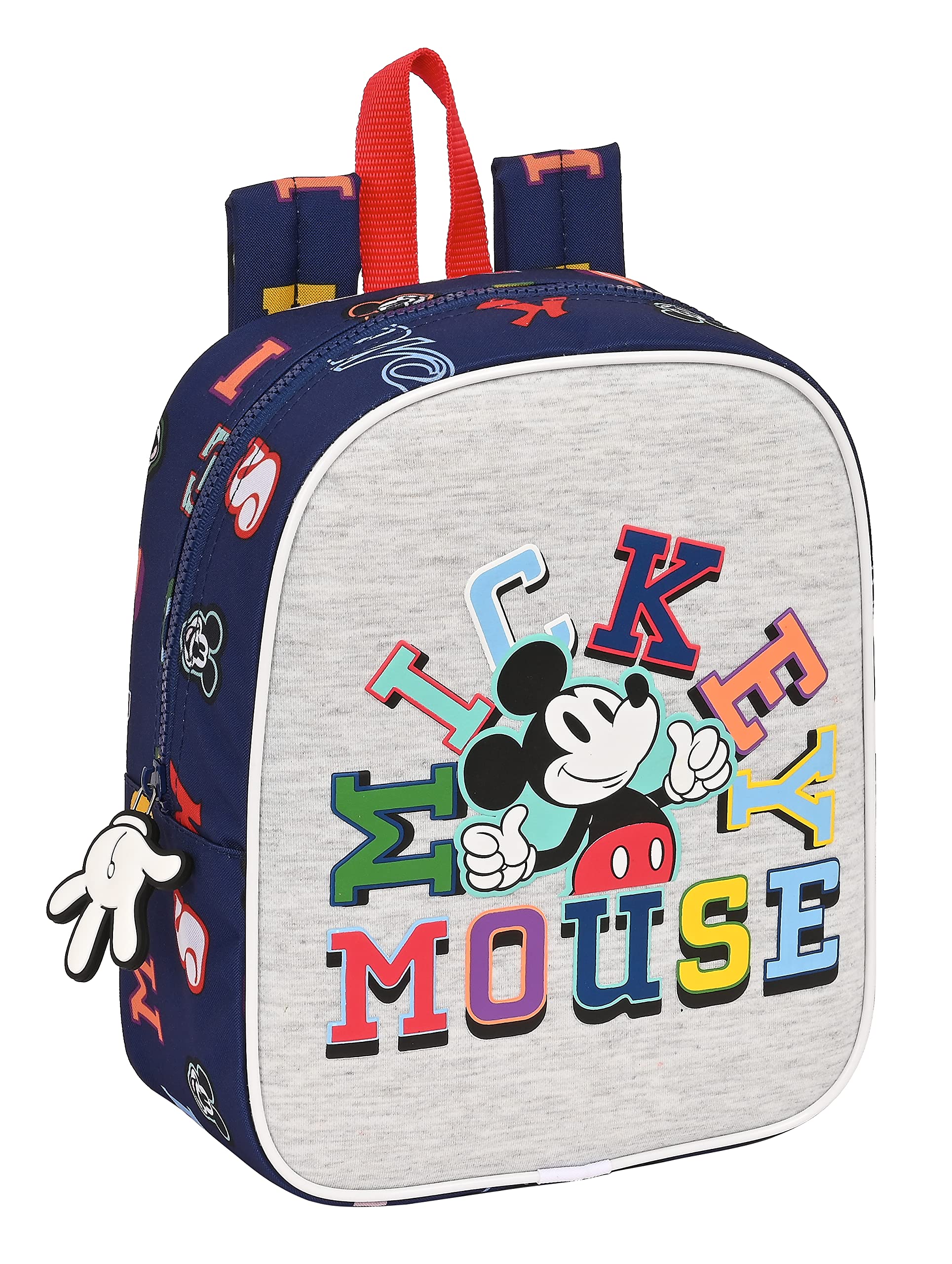 Safta MOCHILA GUARDERIA ADAPT.CARRO MICKEY MOUSE "ONLY ONE"
