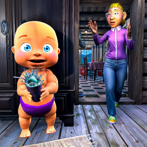 Where is you Crazy Naughty Baby Prank Daddy Simulator Mommy Fun Game