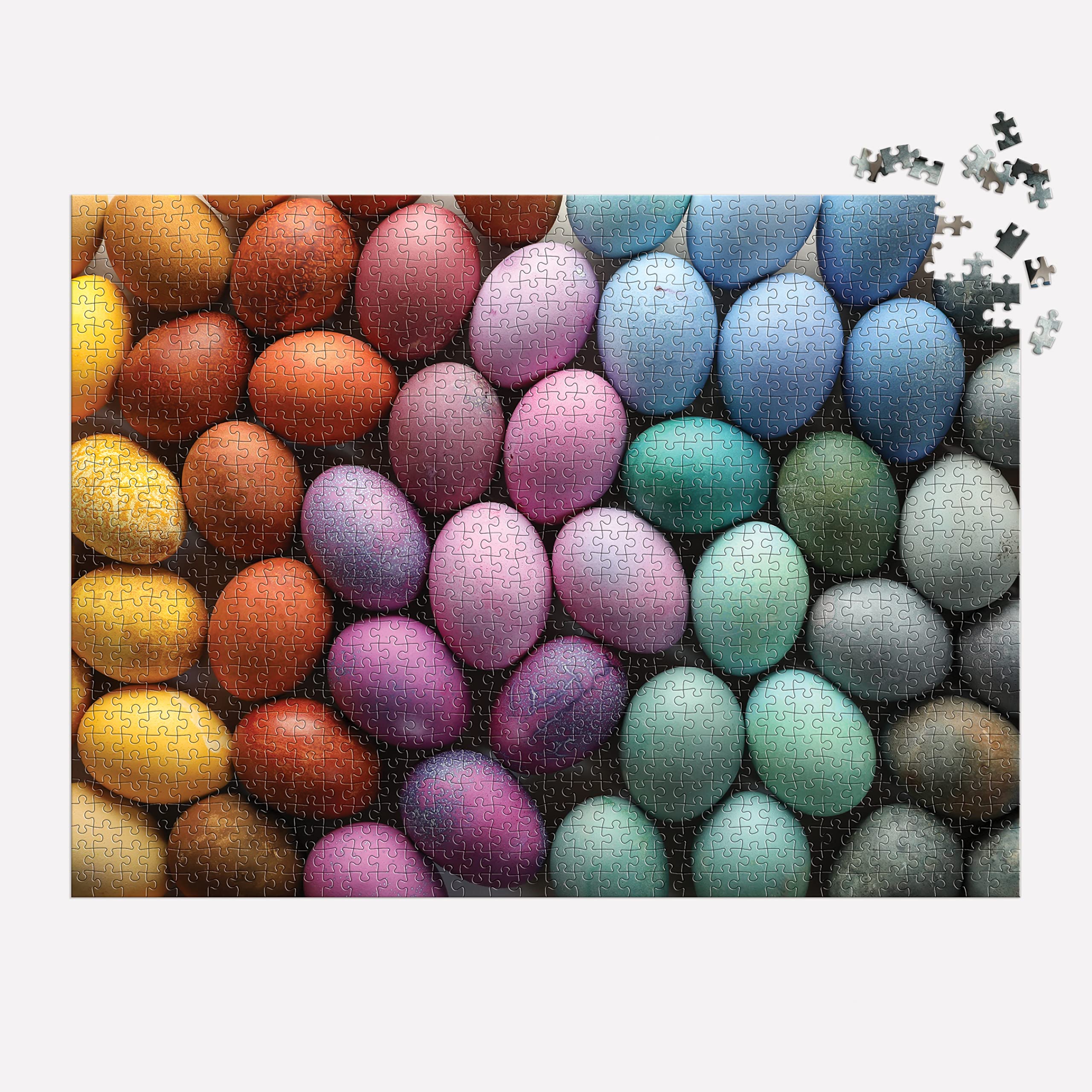 Cobble Hill Puzzle 1000 Teile – „Gefundenes Alphabet“, Mit Beispielposter, Recyceltes Material, Made In USA