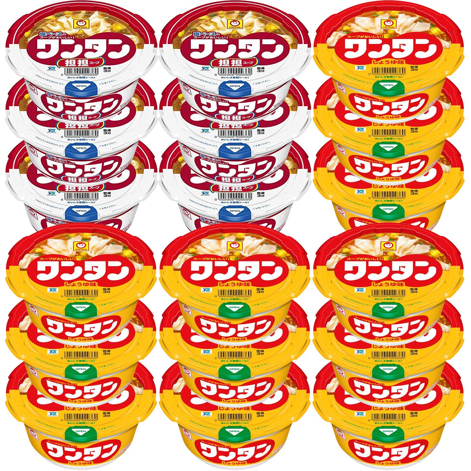 Amazon.co.jp: 東洋水産 【セット商品】マルちゃん ワンタンスープ