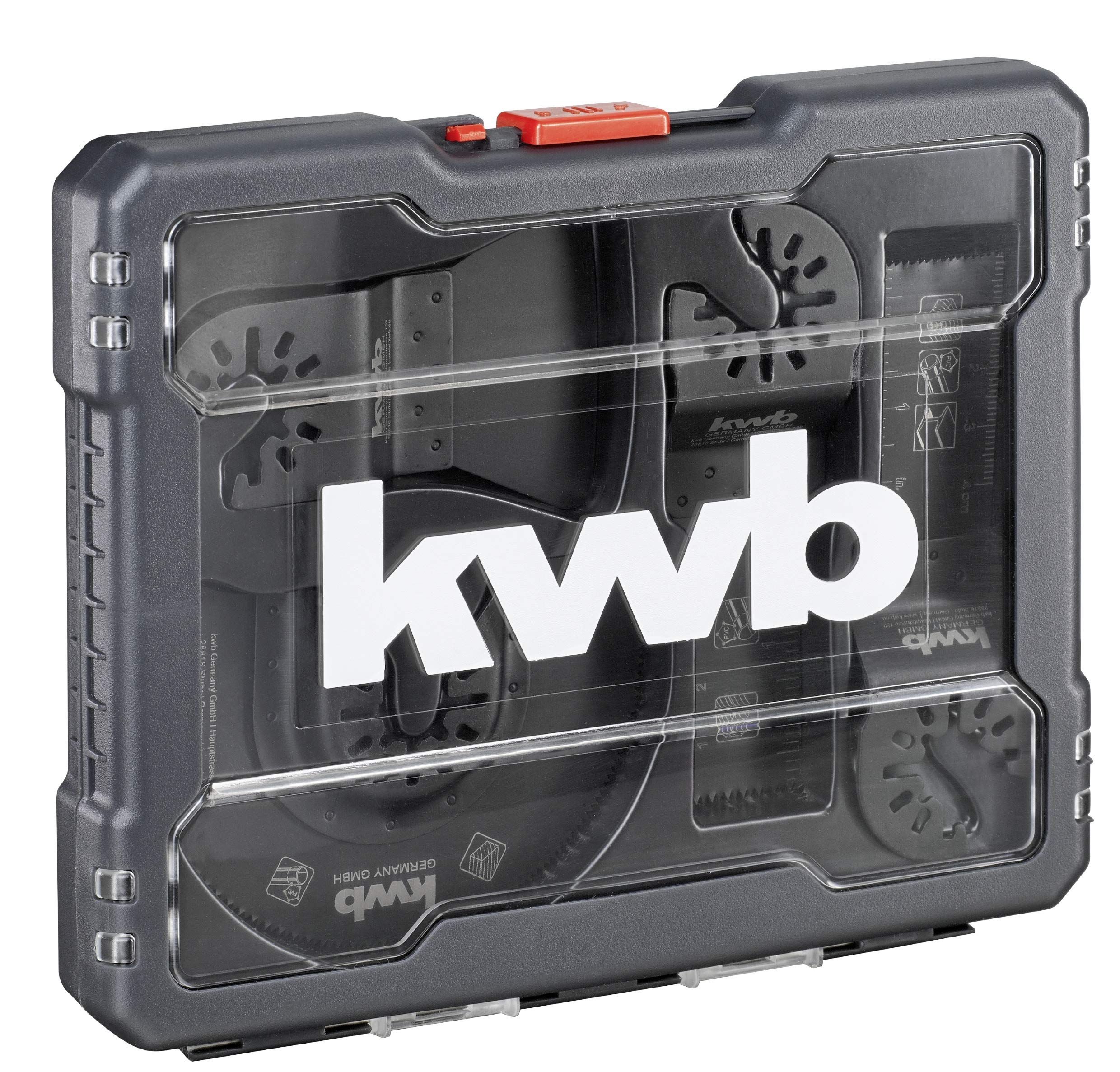 kwb Juego de instalación de suelo de 4 piezas para múltiples herramientas, madera y suelos laminados